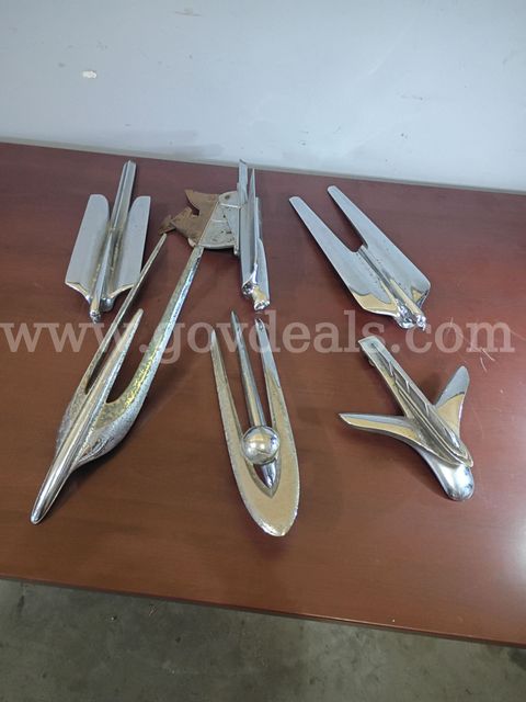 Vintage Chrome Automobile Hood Ornaments