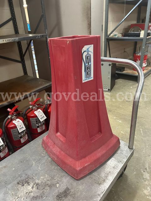 9 fire extinguisher stands