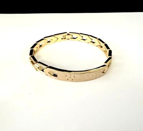 Gorgeous, Ladies, Real 24k Gold Filled, 7", ID Bracelet