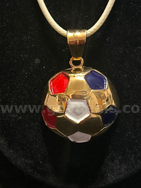 New, USA, Soccer Ball Pendant W/ Rope Cord. FREE SHIPPING W/ BUY NOW