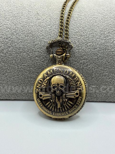 2ND Amendment Pocket Watch. FREE SHIPPING W/ BUY IT NOW!
