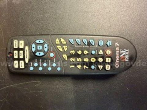 Used Cinema 7 Remote Control