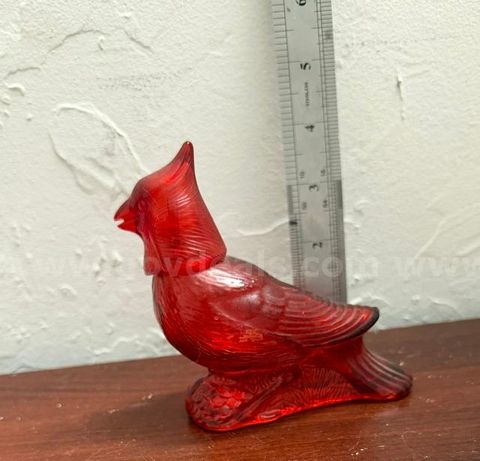 Vintage, Avon, Red Cardinal Perfume Bottle (Collectable)