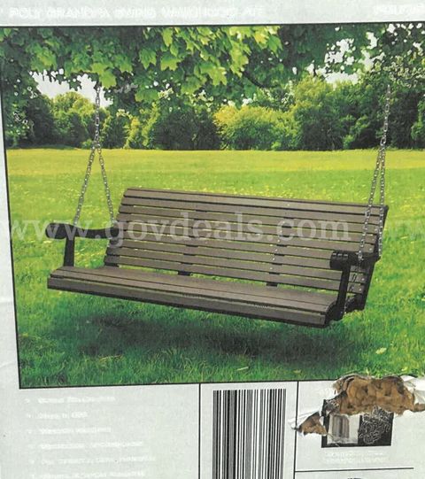 Lot of Brand New 5' Poly Grandpa Swings 10 Pcs.