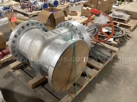 Gate Valve, 18in, CL300, Steel/WCB, NEWAY, Qty 1