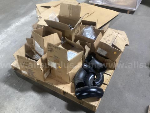 Fittings, Elbows, 45, 90, 3/4in to 3in, 3000#, 6000#, Chromoly, F9 Alloy, Qty Approx 150