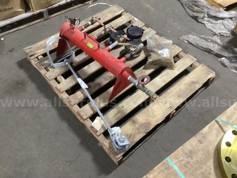Portable Compressed Air Distrubutor Header Assembly, Qty 1