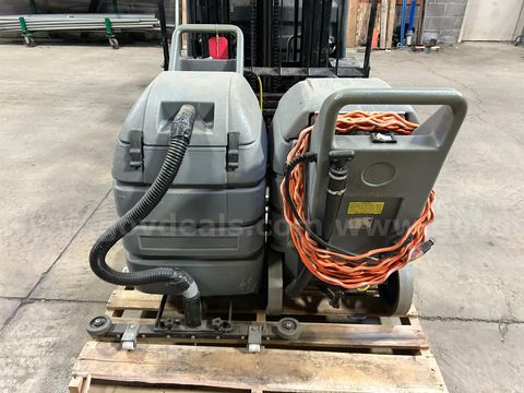 Lot of (2) Nobles Typhoon Floor Scrubbers
