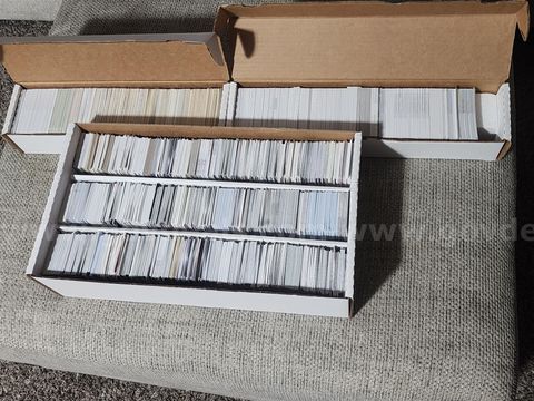 3 Boxes Sports Cards