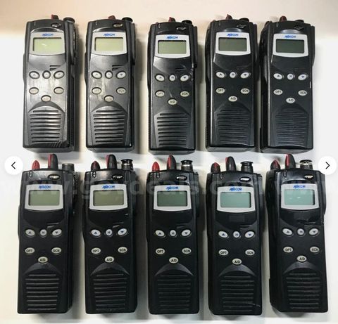 Lot of 10 LIKE NEW M/A-Com Harris P7100ip UHF Radio 450-512 MHz HT7150SU1X shipping only
