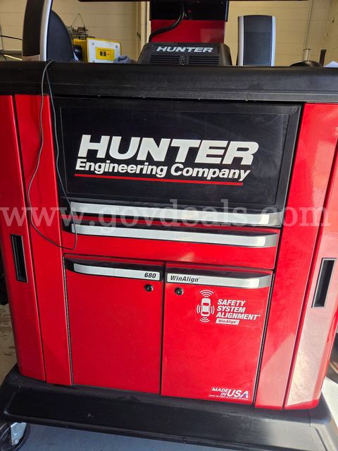 Hunter Hawkeye Elite Alignment Machine