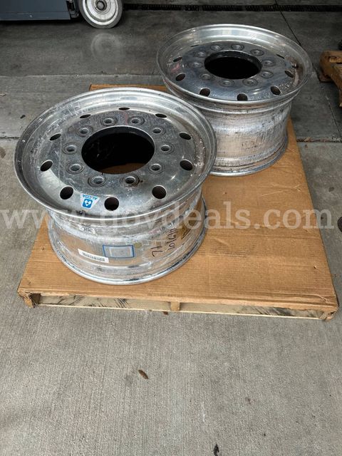 Lot Of (2) Alcoa aluminum wheels