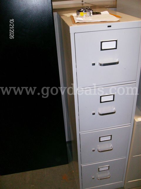 4 Drawer File Cabinet