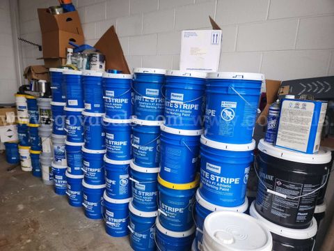 50 Five gallon pails of field paint