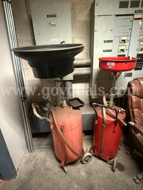 Oil Drain Cans