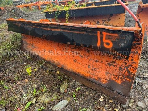 11-foot snowplow with hitch