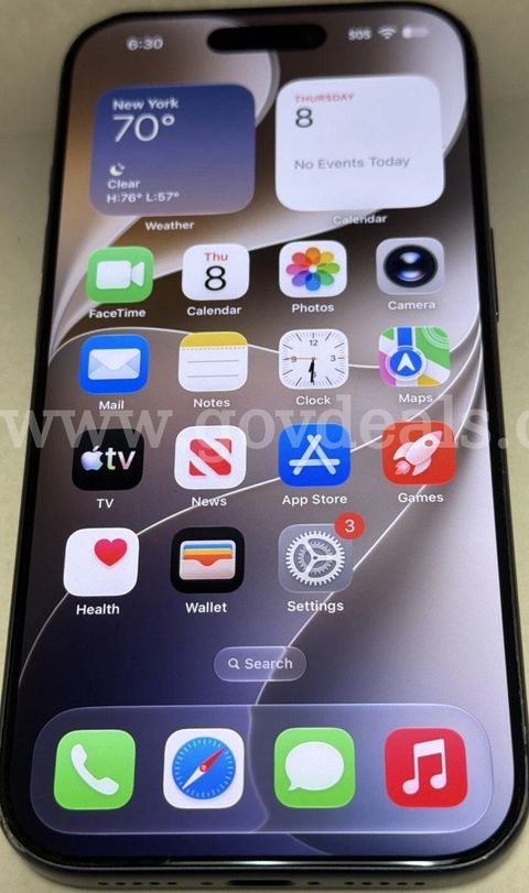 Apple iPhone 17 Pro, 256GB, eSIM, Silver- Unlocked Free Shipping