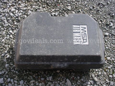 MSA air pack scba case