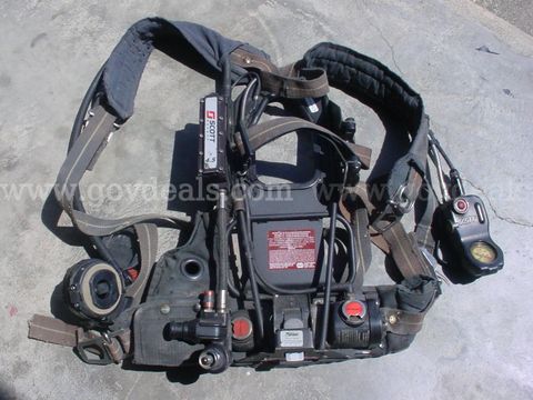 Scott AP75 air pack scba harness