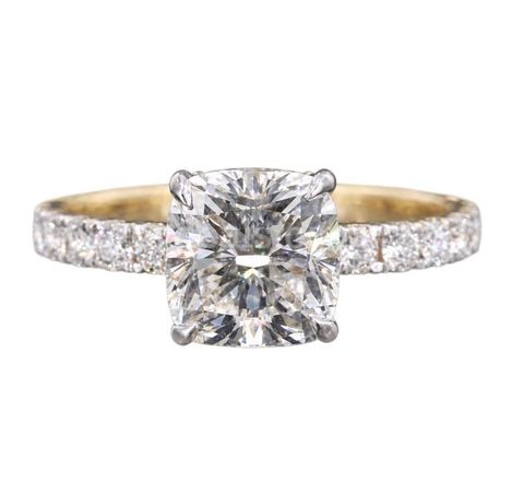 14K 2.37 CTW Lab Grown Diamond Ring with IGI Report