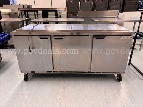 Beverage-Air SPE72HC-S – 72" Commercial Refrigerated Cold Food Table