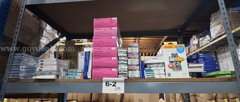 Mixed lot of New Brother, Canon, Lexmark, IBM, HP Typewriter Ribbons, Printer Ribbons, Film, Photo Paper-227 Units
