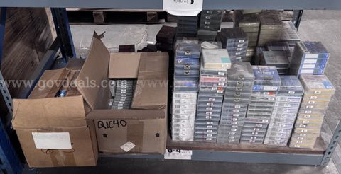 Mixed lot of NEW HP, Exabyte, IBM, Sony, Dell Data Tapes-707 Units