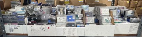 Mixed lot of NEW HP, Verbatim, Sony, IBM Data Tapes-1505 Units