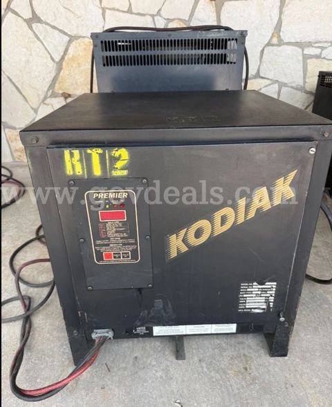 Kodiak 24V Industrial Forklift Battery Charger - 105A - 600Ah - Single Phase