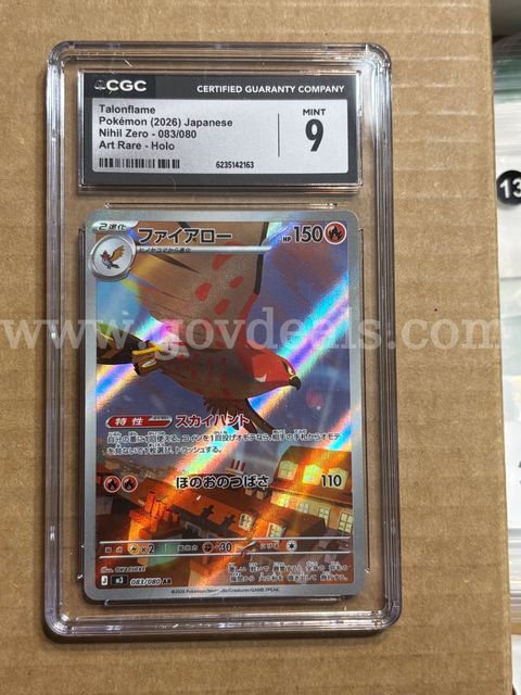 Pokémon Talonflame CGC 9