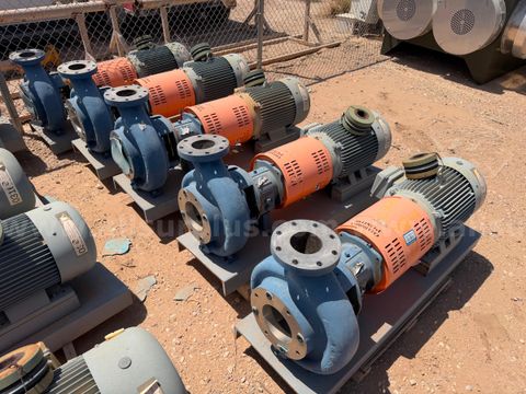 Centrifugal Pump Skids, 20HP, 6x4-13 A80, 230/460V, Qty 5