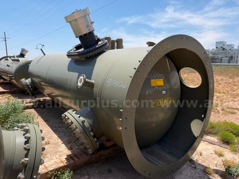 Heater Treater, Vertical, 125psi, 6ft x 20ft, With Burner, Valerus, Qty 1