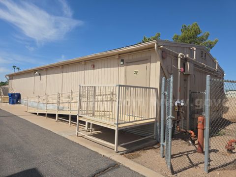 1986 Rosewood Enterprises 68' x 28' Double-Wide Manufactured Portable Classroom Building