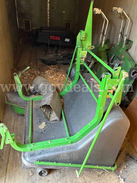 Mower Bagging Set Up