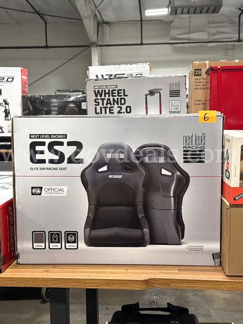 Next Level Racing ES2 Elite Sim Racing Seat – FIA Carbon Bucket Seat, Retails at $350 each