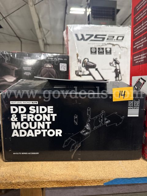 Next Level Racing Elite 160 DD Side and Front Mount Adaptor, retails $200