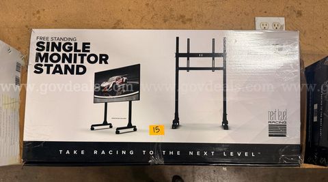 Next Level Racing FREESTANDING SINGLE MONITOR STAND, retails at $199 each