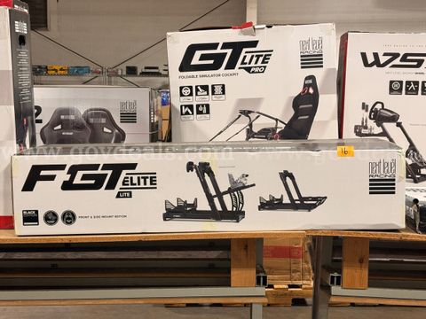Next Level Racing F-GTELite Lite Front & Side Mount Edition Black Edition, Retails at $699