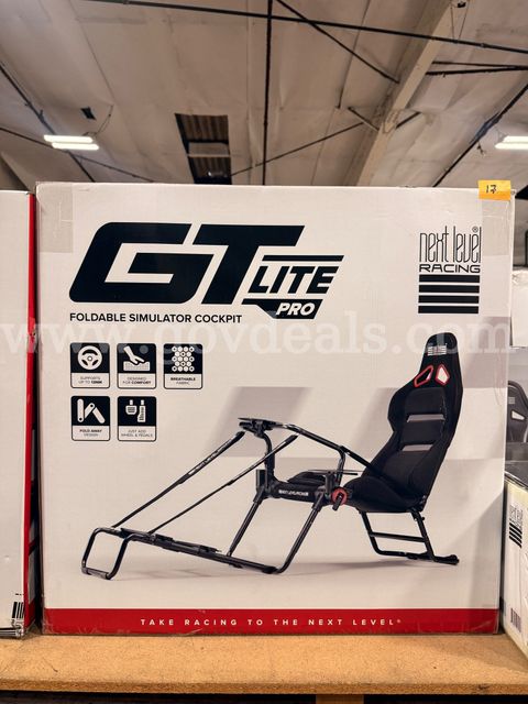 Next Level Racing GTLite Pro Foldable Simulator Cockpit, retails at $299