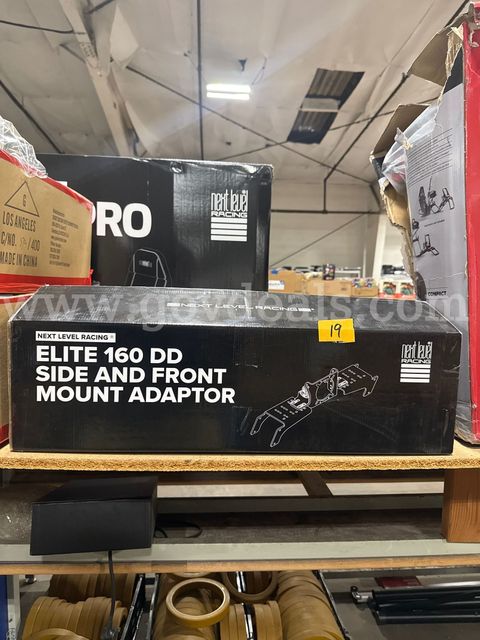 Next Level Racing Elite 160 DD Side and Front Mount Adaptor, retails $200