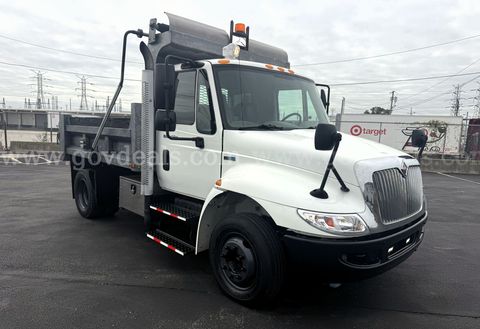 NO CDL NEEDED!!! - 2011 International 4300 - Dump Truck with Galvanized Bed + Cover, Much More.. Clean Title-WORK READY