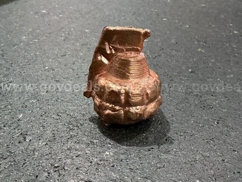 1.34oz .999 Copper Hand Pour Grenade