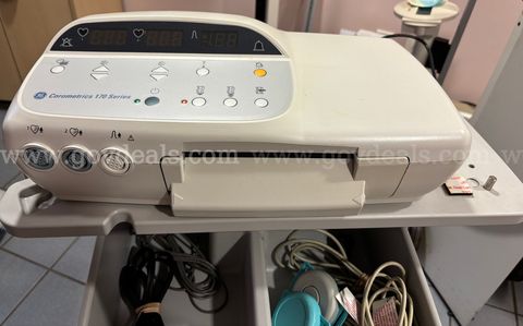 Nonstress Test Monitor w/ Base to Transport