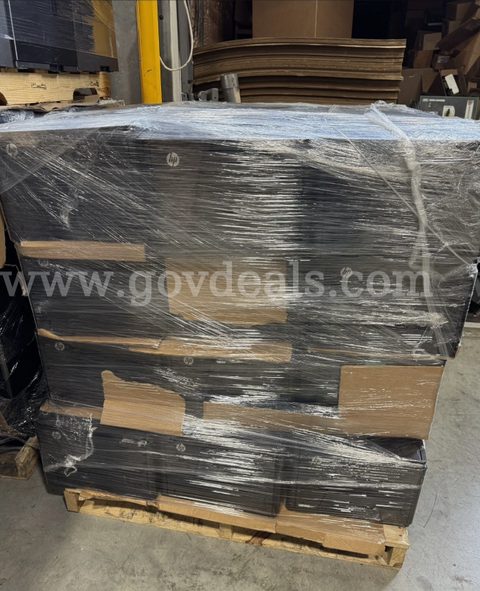 Lot 1502 - One pallet of 30 HP LaserJet Pro 400 M401dne Network Duplex Laser Printers