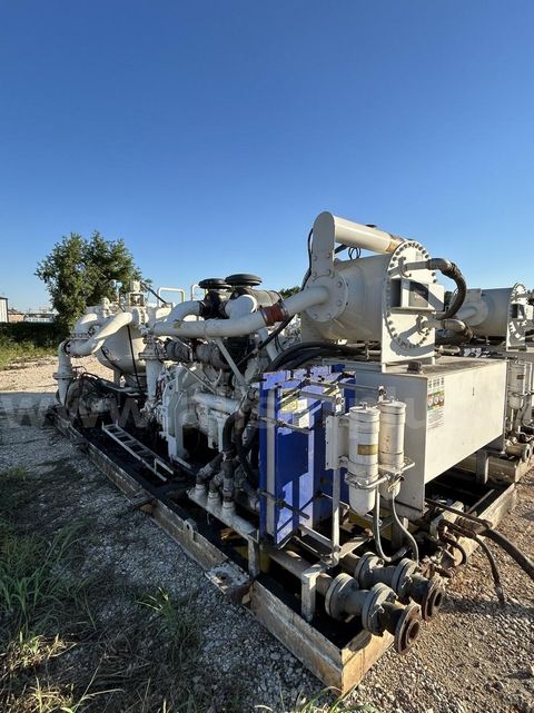 Pump Skid, Caterpillar, 2010, W/ Caterpillar C18 Diesel Engine, Qty 1