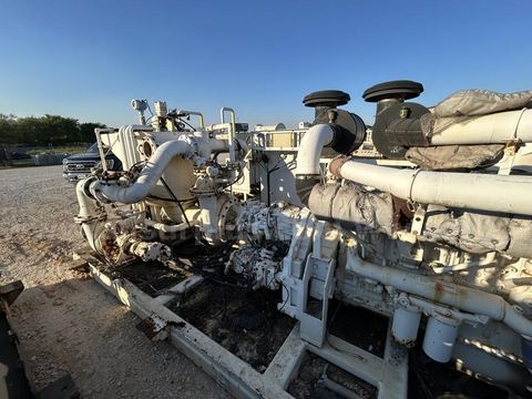 Pump Skid, Caterpillar, 2010, W/ Caterpillar C18 Diesel Engine, Qty 1