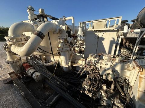 Pump Skid, Caterpillar, 2010, W/ Caterpillar C18 Diesel Engine, Qty 1