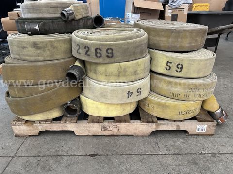 Fire Hose (22) pieces of 2.5", (1) piece of 3", and (2) 1 3/4"