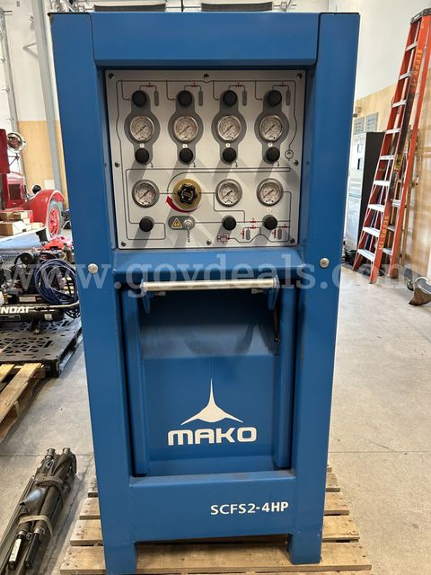 MAKO High Pressure Breathing Air Fill Station