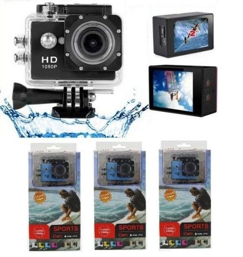 Free Shipping 25set - 1080P HD Action Camera 30M Waterproof Camcorders Sport DVR.